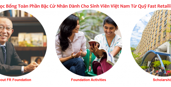 Học bổng toàn phần bậc cử nhân dành cho sinh viên Việt Nam Từ Quỹ Fast Retailing (Nhật Bản)